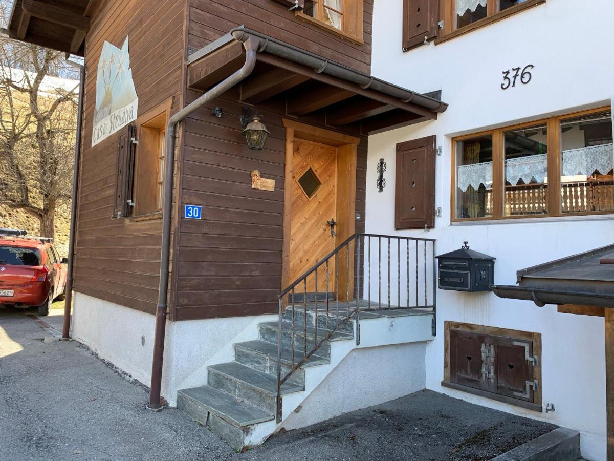 Casa Steilalva - Grosszuegiges Chalet Fuer Erholsamen Familienurlaub Surrein Exteriör bild