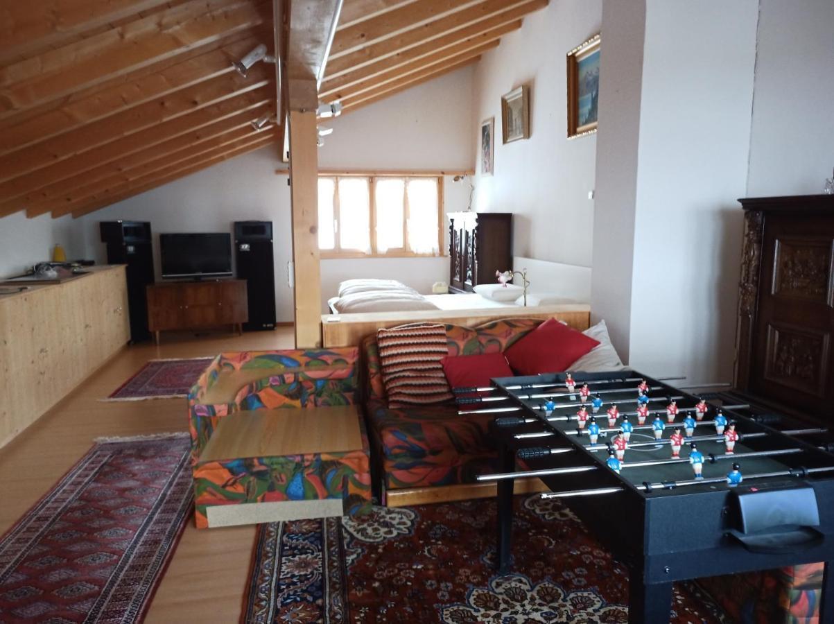 Casa Steilalva - Grosszuegiges Chalet Fuer Erholsamen Familienurlaub Surrein Exteriör bild