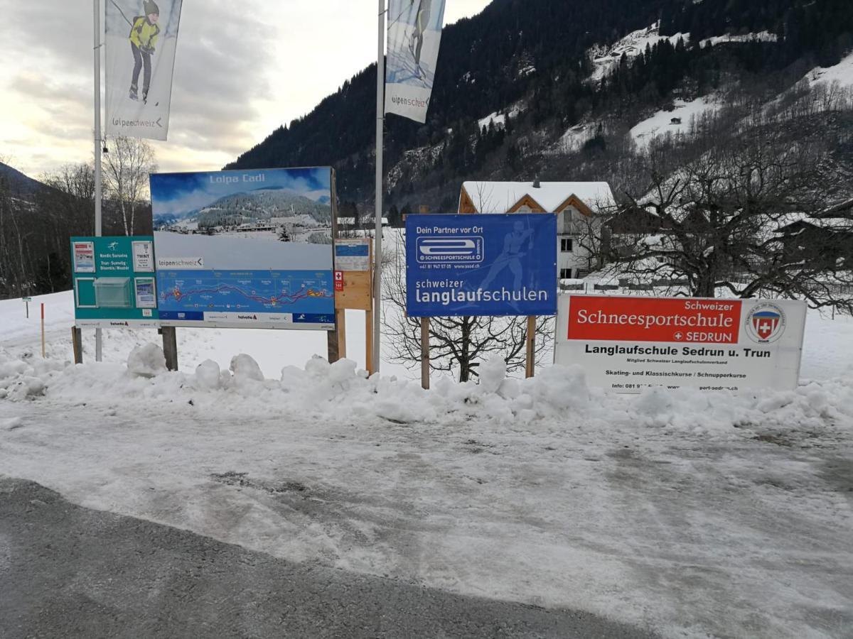 Casa Steilalva - Grosszuegiges Chalet Fuer Erholsamen Familienurlaub Surrein Exteriör bild